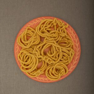 Spiral-shaped Uluttham Murukku.